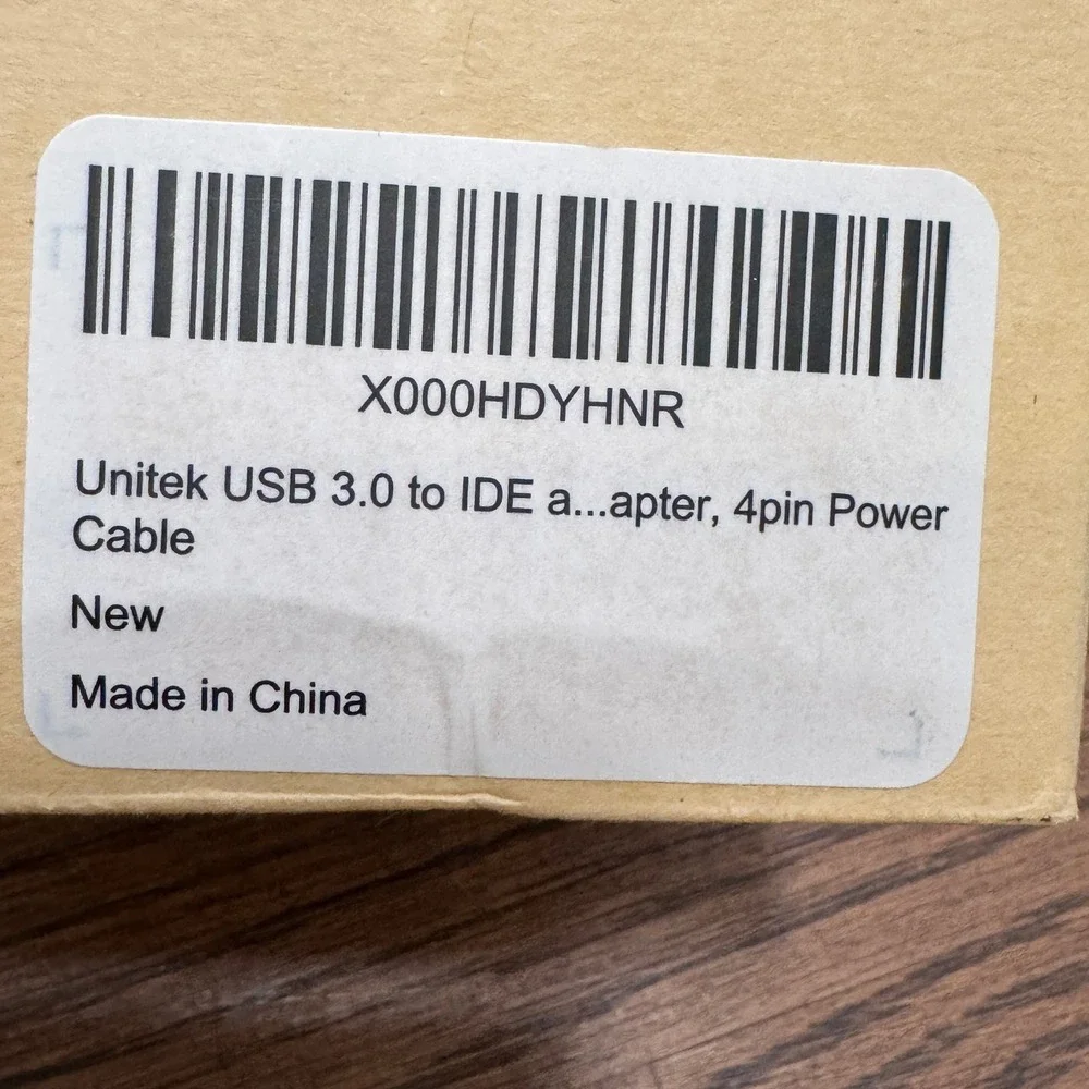 Unitek USB 3.0 to IDE SATA Adapter Hard Drive Converter Y-3322.a Black